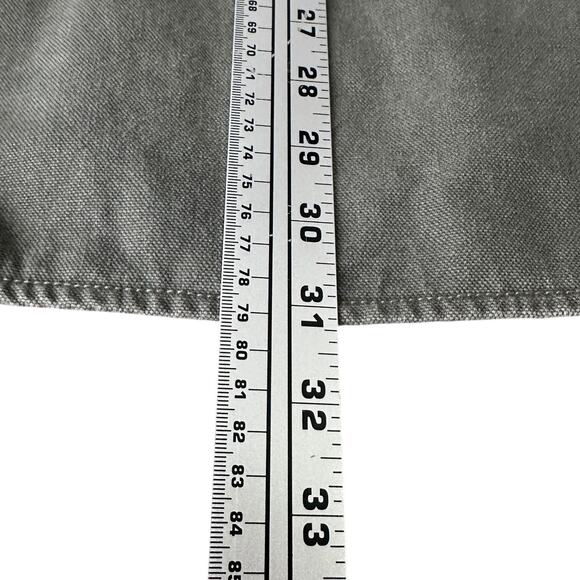 LL Bean Hurricane Shirt Men’s Large Green Plaid Lining Long Sleeve Button-Up - Picture 8 of 10